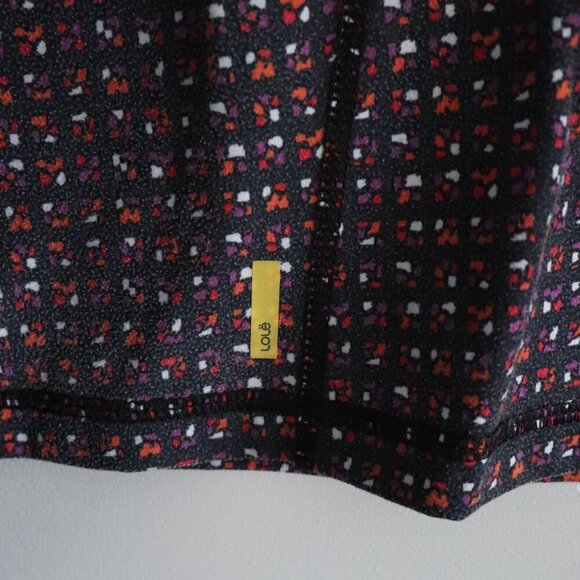 Lole Women's Sz M Multicolored Activewear Crewneck Stretch T-Shirt Crewneck Top - Picture 8 of 13